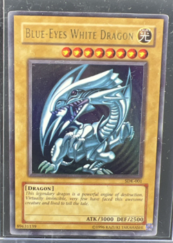 Yu-Gi-Oh Blue-Eyes White Dragon SDK-001 Ultra Rare Starter Deck Kaiba Unlimited - Image 1