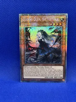Yu-Gi-Oh Guiding Quem CYAC-EN011 CYAC Spellcaster Holo 1st Ed 1500/1500 - Image 1