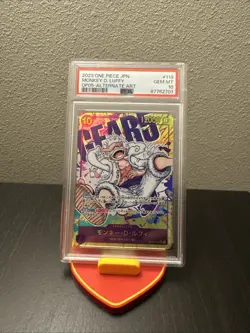 2023 ONE PIECE JPN AWAKENING OF THE NEW ERA ALT ART #119 MONKEY D. LUFFY PSA 10 - Image 1