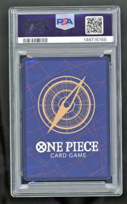 2025 ONE PIECE OP13-CARRYING ON HIS WILL ALTERNATE ART MONKEY D. LUFFY PSA 10 - Image 2