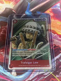 Trafalgar Law One Piece Alt Art OP14-009 (SR) NM-M English - Image 1