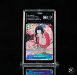 2025 One Piece EN Illustration Box Vol.1 #004 Boa Hancock TAG 10 GEM MINT - Image 1