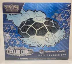 Pokemon Stellar Crown Pokemon Center Exclusive ETB Elite Trainer Box NEW - Image 1