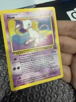 Mew 8 Black Star Promo - Pokemon WoTC - English LP+ - Image 2