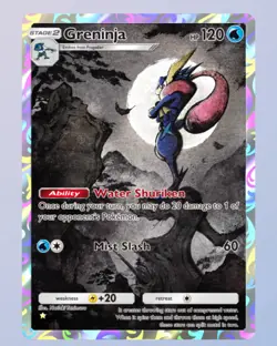 Pokemon TCG Pocket Greninja 1 Star VIRTUAL - Image 1