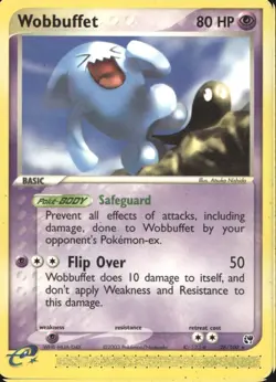 Wobbuffet 26/100 Rare EX Sandstorm Pokemon - Image 1
