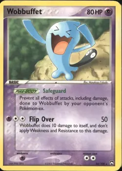 Wobbuffet 24/108 Rare EX Power Keepers Pokemon - Image 1