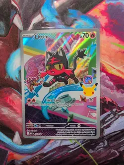 Popplio Rowlet Litten MEP 043 044 045 Pokemon 30th Anniversary First Partner - Image 4