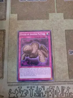 YUGIOH STATUE OF ANGUISH PATTERN CROS-EN078 COMMON 1ST ED NM - Image 1