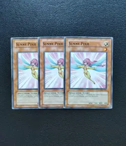 Yu-Gi-Oh - Sunny Pixie 3X - Full Playset - Image 1