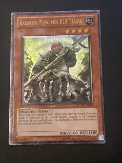 Karakuri Muso MDL 818 "Haipa" STOR-EN083 Ultimate Rare Unlimited Edition Yugioh - Image 1