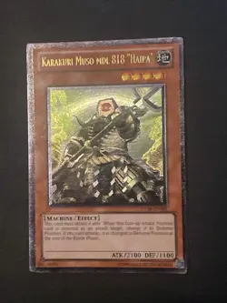 Karakuri Muso MDL 818 "Haipa" STOR-EN083 Ultimate Rare Unlimited Edition Yugioh - Image 2