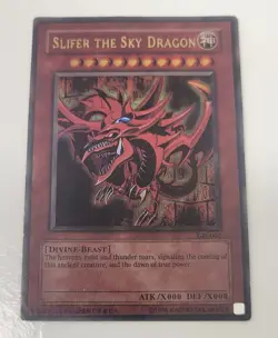 JP) Yugioh - Konami - Yu-Gi-Uh! - Slifer the Sky Dragon - GB1-001 - Trading Card - Image 1