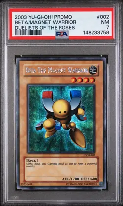 PSA Graded Yu-Gi-Oh Card Lot of 3–Beta,Gilford The Legend, Barrel Dragon! - Image 1