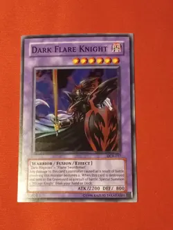 Dark Flare Knight DCR-017 Dark Crisis Unlimited NM/VLP Super Rare - Image 1