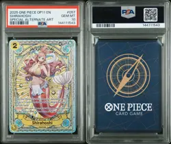2025 One Piece Shirahoshi 057 OP11 SP Special Alternate Art English, PSA 10 - Image 3