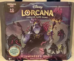 Disney Lorcana Illumineer’s Quest Deep Trouble + 2 Inklands Boosters - Image 2