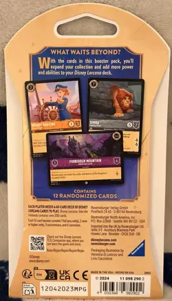 Disney Lorcana Illumineer’s Quest Deep Trouble + 2 Inklands Boosters - Image 5