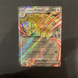 Pokemon TCG Team Rocket's Persian EX Destined Rivals 218 NM Card - Image 1