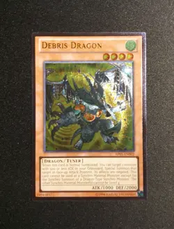 Yu-Gi-Oh Debris Dragon Ultimate Rare Card AP01-EN002 Near Mint American Version - Image 1