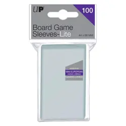 ULTRA PRO Card Sleeve Board Game Sleeve Lite 44mm X 68mm Mini European - Image 1