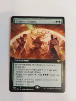 Glorious Sunrise (Extended Art) Innistrad: Crimson Vow Regular - Image 1