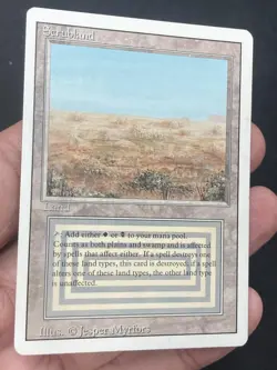 ***Scrubland*** MTG Revised Magic Kid Icarus - Image 3