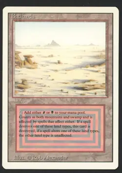 ***Badlands*** MTG Revised Magic Kid Icarus - Image 1