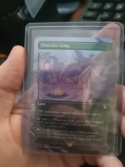 Chocobo Camp (Borderless) Commander: Final Fantasy Foil - Image 1