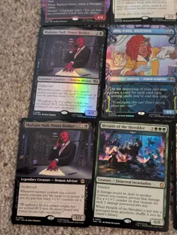 TMNT MTG Mythic & Rare Lot Of 20: Donatello Showcase Foil, Plague Of Vermin Foil - Image 4