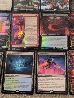 TMNT MTG Mythic & Rare Lot Of 20: Donatello Showcase Foil, Plague Of Vermin Foil - Image 5