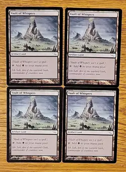 Vault of Whispers X4 4x Playset NM-LP Mirrodin - MTG Magic the Gathering - Image 1