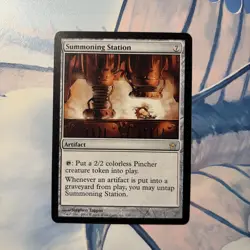 Summoning Station x1 1x 2004 Fifth Dawn Colorless Artifact MTG LP - Image 1