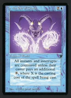 ***English In the Eye of Chaos*** MTG Legends Magic Kid Icarus - Image 1
