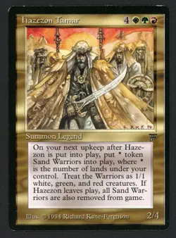 ***English Hazezon Tamar*** MTG Legends Magic Kid Icarus - Image 1