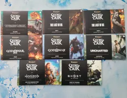 🎮 MTG Secret Lair x PlayStation: Foil Trophy Bundle + 2 Bonus Cards - Sealed - Image 1