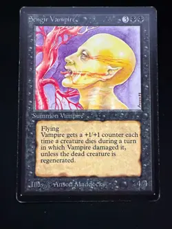 Magic The Gathering BETA Sengir Vampire MTG BETA - Image 1