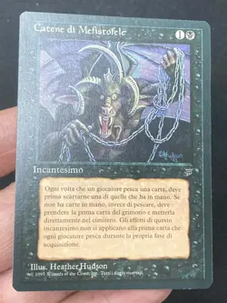 ***Italian Chains of Mephistopheles*** MTG Legends Magic Kid Icarus - Image 3
