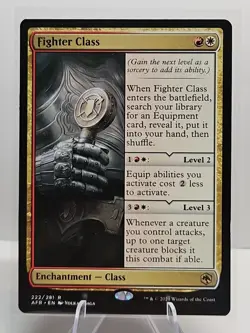 Fighter Class Adventures In Forgotten Realms Regular MTG Magic The Gathering NM - Image 1