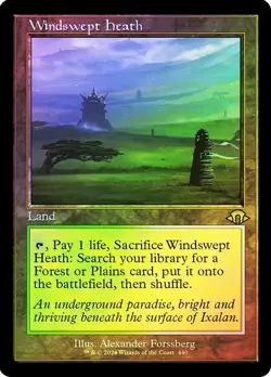 Windswept Heath Foil Retro Frame Modern Horizons 3 NM MTG - Image 1