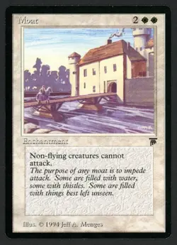 ***English Moat*** MTG Legends Magic Kid Icarus - Image 1