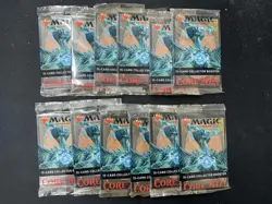 ***12x Magic 2021 (Transparent Misprint) Collector Booster Pack*** MTG Icarus - Image 1