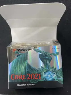 ***12x Magic 2021 (Transparent Misprint) Collector Booster Pack*** MTG Icarus - Image 5