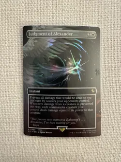 Judgment of Alexander (Borderless) Foil R0455 Commander: Final Fantasy MTG NM - Image 1