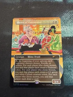 Master of Ceremonies (2379) MTG Secret Lair TMNT Totally Tublair FOIL NM - Image 1