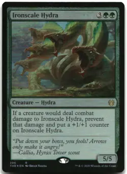 MTG Ironscale Hydra FOIL R Theros Beyond Death 296 MP - Image 1