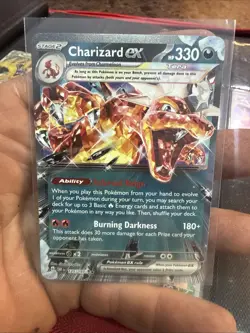 Charizard EX 125/197 Obsidian Flames Sv03 Pokemon TCG NM/M - Image 1