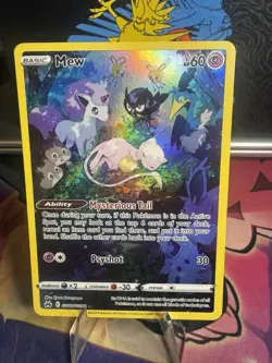 Pokemon TCG Mew Crown Zenith Galarian Gallery Holo Rare Card GG10/GG70 NM - Image 1