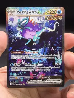 Walking Wake ex 205/162 Special Illustration Rare Temporal Forces Pokemon NM - Image 3