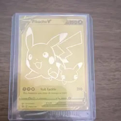Pokemon Pikachu V SWSH145 Promo Full Art Foil Sword & Shield 190HP Card - Image 1